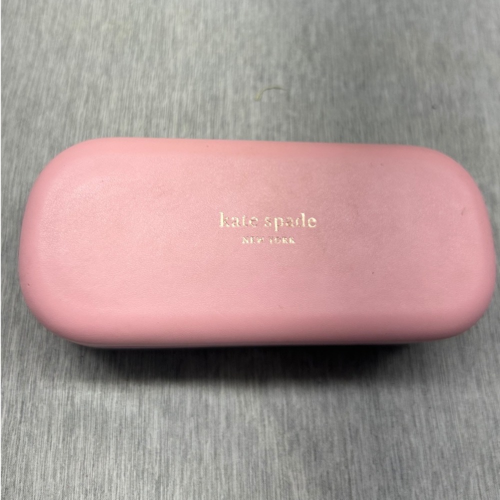 Kate Spade New York Pink and Green Hello Sunshine Sunglasses Hard Eyewear Case